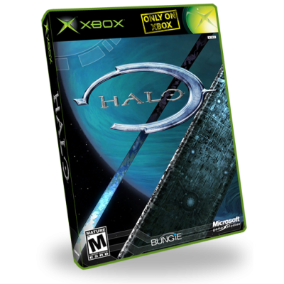 Halo 2 (Custom) (2)3D Boxes Italic